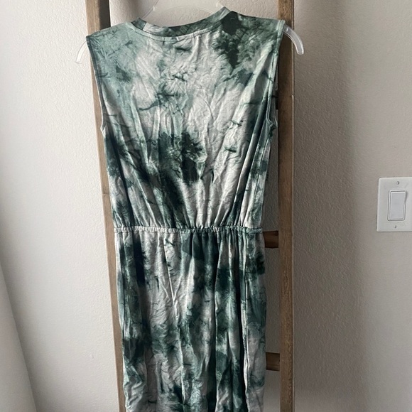 NWOT - Cynthia Rowley tie dye green size XS dress - Picture 2 of 5
